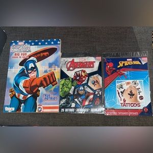 Bundle of 3 Marvel NEW
